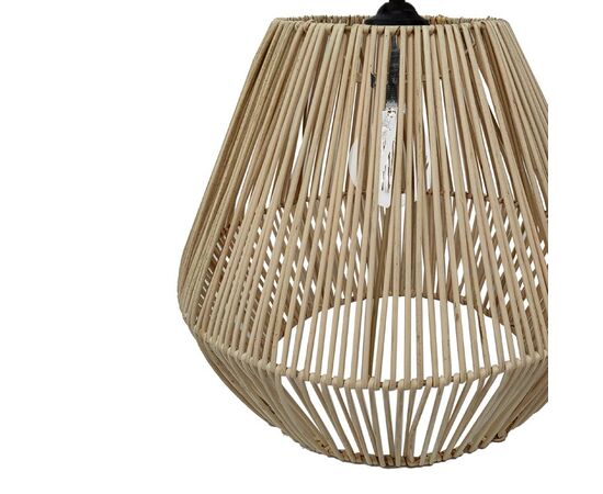 Φωτιστικό οροφής Lilabel Inart ψάθινο σε φυσική απόχρωση Φ25x84εκ - ΦΩΤΙΣΤΙΚΑ ΟΡΟΦΗΣ στο Milonadakis.gr