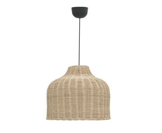 Φωτιστικό οροφής Ziquel Inart rattan σε φυσική απόχρωση Φ42x89εκ - ΦΩΤΙΣΤΙΚΑ ΟΡΟΦΗΣ στο Milonadakis.gr