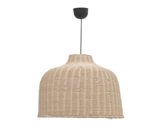 Φωτιστικό οροφής Ziquel Inart rattan σε φυσική απόχρωση Φ60x99εκ - ΦΩΤΙΣΤΙΚΑ ΟΡΟΦΗΣ στο Milonadakis.gr