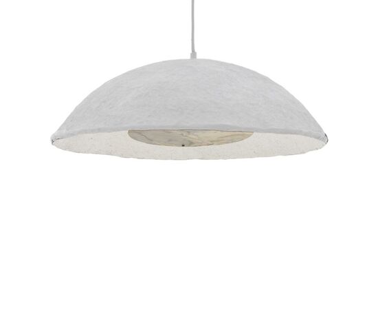 Φωτιστικό οροφής Markiz Inart λευκό press papier-μέταλλο Φ57x118εκ - ΦΩΤΙΣΤΙΚΑ ΟΡΟΦΗΣ στο Milonadakis.gr