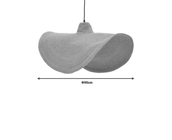 Φωτιστικό οροφής Wholy Inart φυσικό ψάθα-μέταλλο Φ90x139εκ - ΦΩΤΙΣΤΙΚΑ ΟΡΟΦΗΣ στο Milonadakis.gr