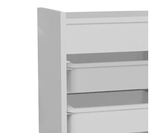 Συρταριέρα με καλάθια Toyli pakoworld λευκό μελαμίνης 45x30x78εκ - ΣΥΡΤΑΡΙΕΡΕΣ - ΤΟΥΑΛΕΤΕΣ στο Milonadakis.gr