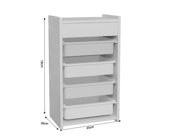 Συρταριέρα με καλάθια Toyli pakoworld πολύχρωμο 45x30x78εκ - ΣΥΡΤΑΡΙΕΡΕΣ - ΤΟΥΑΛΕΤΕΣ στο Milonadakis.gr