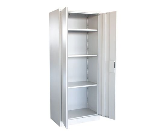 Μεταλλική ντουλάπα Ugren I pakoworld σε απόχρωση ανοιχτό γκρι 70x40x170εκ - ΒΙΒΛΙΟΘΗΚΕΣ στο Milonadakis.gr