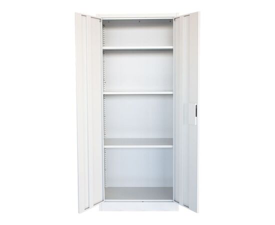 Μεταλλική ντουλάπα Ugren I pakoworld σε απόχρωση ανοιχτό γκρι 70x40x170εκ - ΒΙΒΛΙΟΘΗΚΕΣ στο Milonadakis.gr