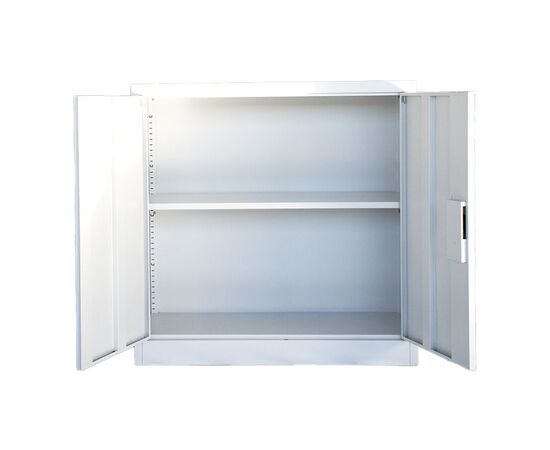 Μεταλλικό ντουλάπι Armon I pakoworld σε απόχρωση ανοιχτό γκρι 90x40x90εκ - ΒΙΒΛΙΟΘΗΚΕΣ στο Milonadakis.gr