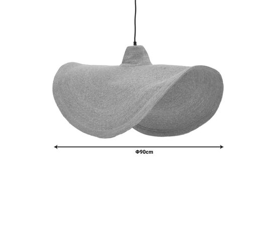 Φωτιστικό οροφής Acfen I Inart ψάθα σε φυσική απόχρωση Φ90x80εκ - ΦΩΤΙΣΤΙΚΑ ΟΡΟΦΗΣ στο Milonadakis.gr