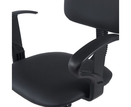 Καρέκλα ρεσεψιόν Icina Ι pakoworld pu σε μαύρη απόχρωση 58x54x102-123εκ - ΓΡΑΦΕΙΑ στο Milonadakis.gr