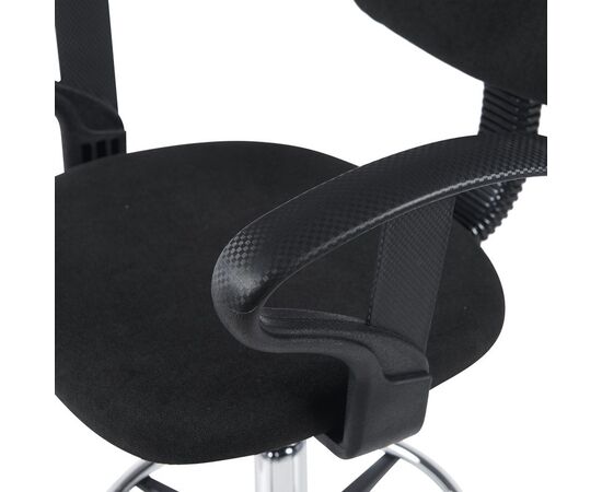 Καρέκλα ρεσεψιόν Icina Ι pakoworld ύφασμα σε μαύρη απόχρωση 58x54x102-123εκ - ΓΡΑΦΕΙΑ στο Milonadakis.gr