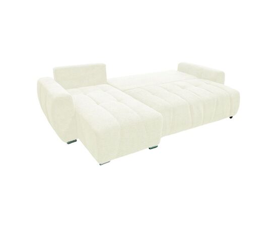 Γωνιακός αναστρέψιμος καναπές-κρεβάτι Vivad pakoworld ύφασμα σε μπεζ απόχρωση 275x164x91εκ - ΚΑΝΑΠΕΔΕΣ-ΣΑΛΟΝΙΑ στο Milonadakis.gr