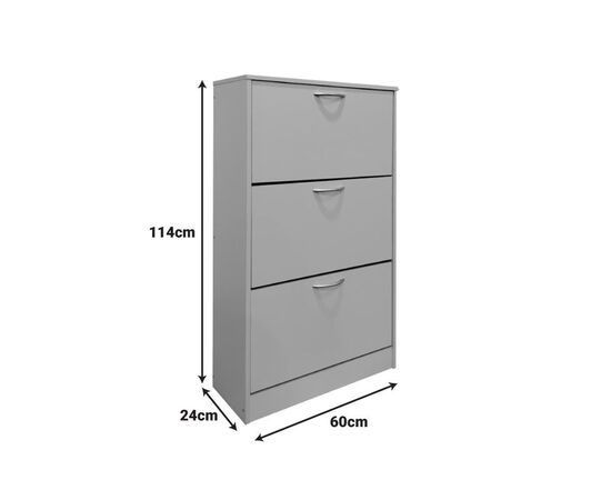 Παπουτσοθήκη Savaz pakoworld σε sonoma απόχρωση 60x24x114εκ - ΕΠΙΠΛΑ ΕΙΣΟΔΟΥ στο Milonadakis.gr