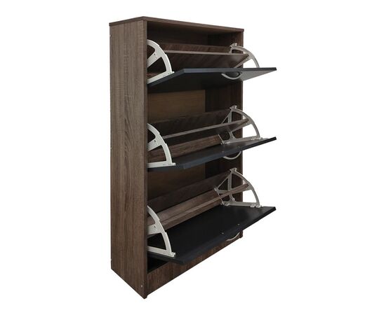 Παπουτσοθήκη Savaz pakoworld σε ανθρακί απόχρωση 60x24x114εκ - ΕΠΙΠΛΑ ΕΙΣΟΔΟΥ στο Milonadakis.gr