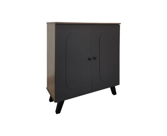 Παπουτσοθήκη-ντουλάπι Cathi pakoworld σε oak - anthracite απόχρωση 80x34x95εκ - ΕΠΙΠΛΑ ΕΙΣΟΔΟΥ στο Milonadakis.gr