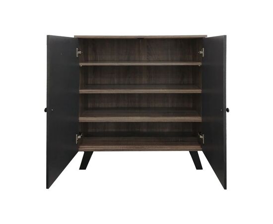 Παπουτσοθήκη-ντουλάπι Cathi pakoworld σε oak - anthracite απόχρωση 80x34x95εκ - ΕΠΙΠΛΑ ΕΙΣΟΔΟΥ στο Milonadakis.gr