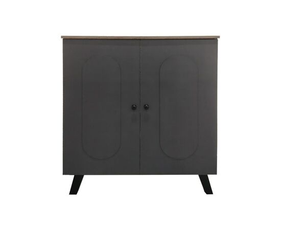 Παπουτσοθήκη-ντουλάπι Cathi pakoworld σε oak - anthracite απόχρωση 80x34x95εκ - ΕΠΙΠΛΑ ΕΙΣΟΔΟΥ στο Milonadakis.gr