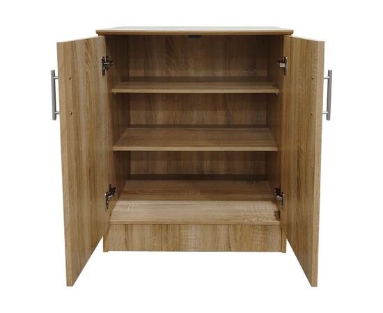 Παπουτσοθήκη-ντουλάπι Souken pakoworld 6 ζευγών σε sonoma απόχρωση 60x40x80εκ - ΕΠΙΠΛΑ ΕΙΣΟΔΟΥ στο Milonadakis.gr