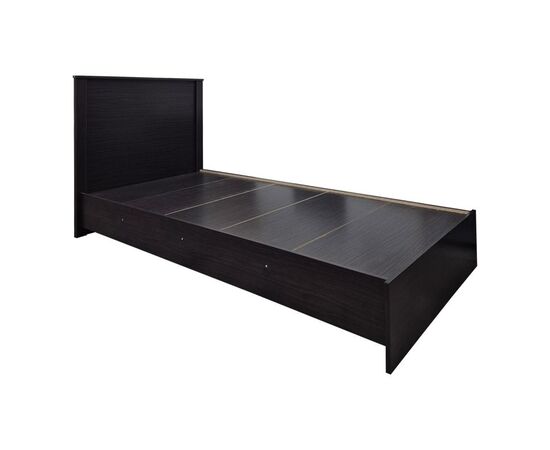 Κρεβάτι Athos pakoworld σε wenge απόχρωση 90x190εκ - ΚΡΕΒΑΤΙΑ στο Milonadakis.gr