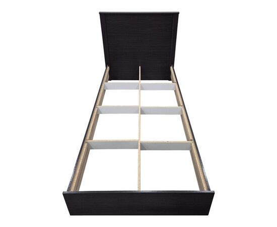 Κρεβάτι Athos pakoworld σε wenge απόχρωση 90x190εκ - ΚΡΕΒΑΤΙΑ στο Milonadakis.gr