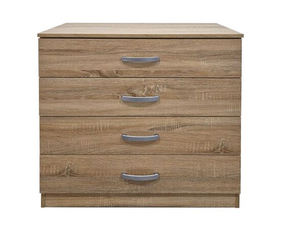 Συρταριέρα Athos pakoworld σε sonoma απόχρωση 80x40x79εκ - ΣΥΡΤΑΡΙΕΡΕΣ - ΤΟΥΑΛΕΤΕΣ στο Milonadakis.gr