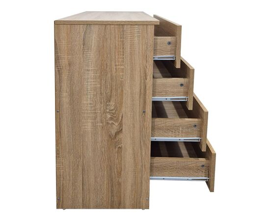 Συρταριέρα Athos pakoworld σε sonoma απόχρωση 80x40x79εκ - ΣΥΡΤΑΡΙΕΡΕΣ - ΤΟΥΑΛΕΤΕΣ στο Milonadakis.gr