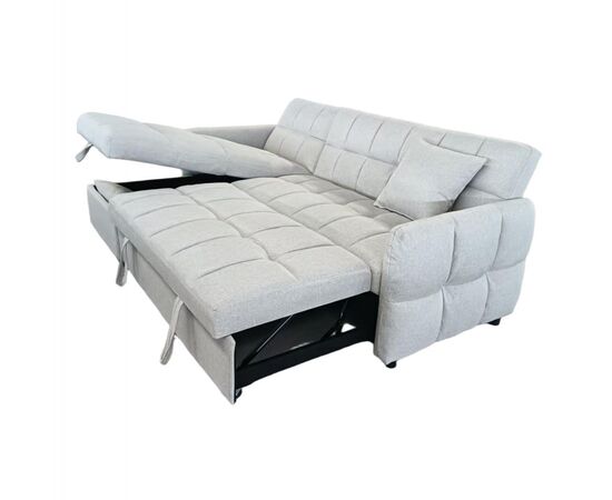 ΓΩΝΙΑΚΟΣ ΚΑΝΑΠΕΣ-ΚΡΕΒΑΤΙ ΑΝΑΣΤΡΕΨΙΜΟΣ NEZU HM3294.02 ΜΠΕΖ ΥΦΑΣΜΑ 213x145x83Υεκ. - ΚΑΝΑΠΕΔΕΣ-ΣΑΛΟΝΙΑ στο Milonadakis.gr