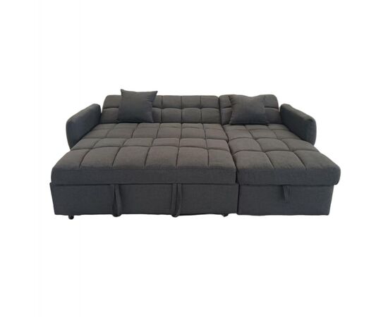 ΓΩΝΙΑΚΟΣ ΚΑΝΑΠΕΣ-ΚΡΕΒΑΤΙ ΑΝΑΣΤΡΕΨΙΜΟΣ NEZU HM3294.01 ΓΚΡΙ ΥΦΑΣΜΑ 213x145x83Υεκ. - ΚΑΝΑΠΕΔΕΣ-ΣΑΛΟΝΙΑ στο Milonadakis.gr