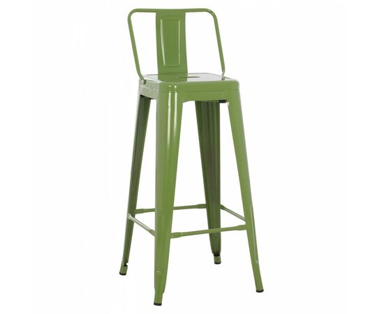 ΣΚΑΜΠΟ BAR ΜΕΤΑΛΛΙΚΟ MELITA ME ΠΛΑΤΗ ΣΕ LIGHT OLIVE GREEN HM8643.13 43Χ43Χ100εκ. - ΣΚΑΜΠΟ ΜΠΑΡ στο Milonadakis.gr