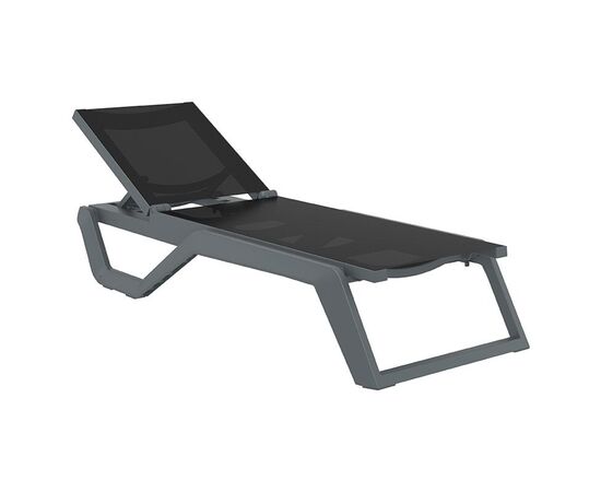 RIO PRO ΞΑΠΛΩΣΤΡΑ DARK GREY/BLACK ΠΟΛ/ΝΙΟΥ 190X70X33εκ. - ΞΑΠΛΩΣΤΡΕΣ στο Milonadakis.gr