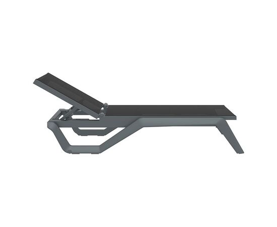 RIO PRO ΞΑΠΛΩΣΤΡΑ DARK GREY/BLACK ΠΟΛ/ΝΙΟΥ 190X70X33εκ. - ΞΑΠΛΩΣΤΡΕΣ στο Milonadakis.gr