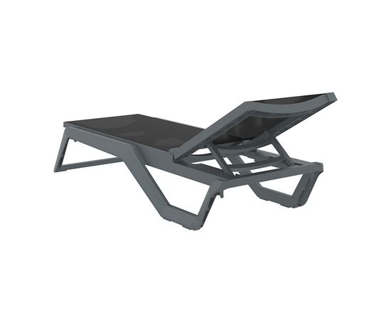 RIO PRO ΞΑΠΛΩΣΤΡΑ DARK GREY/BLACK ΠΟΛ/ΝΙΟΥ 190X70X33εκ. - ΞΑΠΛΩΣΤΡΕΣ στο Milonadakis.gr