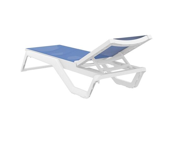 RIO PRO ΞΑΠΛΩΣΤΡΑ WHITE/BLUE ΠΟΛ/ΝΙΟΥ 190X70X33εκ. - ΞΑΠΛΩΣΤΡΕΣ στο Milonadakis.gr