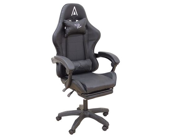 A9950 ΜΑΥΡΟ PVC ΠΟΛΥΘΡΟΝΑ GAMING/ΜΕ ΥΠΟΠΟΔΙΟ 61Χ62Χ45-118/54-127εκ. - ΚΑΡΕΚΛΕΣ ΓΡΑΦΕΙΟΥ στο Milonadakis.gr