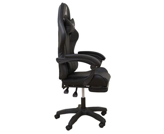 A9950 ΜΑΥΡΟ PVC ΠΟΛΥΘΡΟΝΑ GAMING/ΜΕ ΥΠΟΠΟΔΙΟ 61Χ62Χ45-118/54-127εκ. - ΚΑΡΕΚΛΕΣ ΓΡΑΦΕΙΟΥ στο Milonadakis.gr