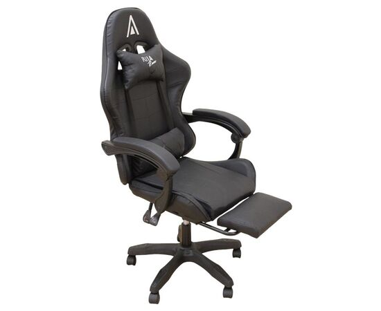 A9950 ΜΑΥΡΟ PVC ΠΟΛΥΘΡΟΝΑ GAMING/ΜΕ ΥΠΟΠΟΔΙΟ 61Χ62Χ45-118/54-127εκ. - ΚΑΡΕΚΛΕΣ ΓΡΑΦΕΙΟΥ στο Milonadakis.gr