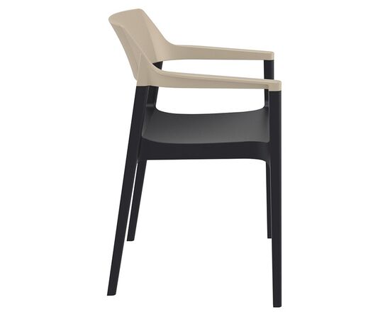 TULUM BLACK/TAUPE ΠΟΛΥΘΡΟΝΑ ΠΟΛ/ΝΙΟΥ 55X52X79εκ. - ΚΑΡΕΚΛΕΣ - ΠΟΛΥΘΡΟΝΕΣ στο Milonadakis.gr