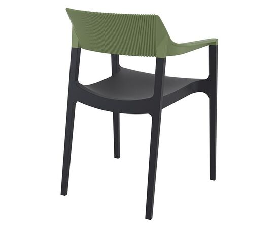 TULUM BLACK/OLIVE GREEN ΠΟΛΥΘΡΟΝΑ ΠΟΛ/ΝΙΟΥ 55X52X79εκ. - ΚΑΡΕΚΛΕΣ - ΠΟΛΥΘΡΟΝΕΣ στο Milonadakis.gr