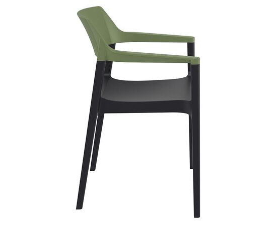 TULUM BLACK/OLIVE GREEN ΠΟΛΥΘΡΟΝΑ ΠΟΛ/ΝΙΟΥ 55X52X79εκ. - ΚΑΡΕΚΛΕΣ - ΠΟΛΥΘΡΟΝΕΣ στο Milonadakis.gr