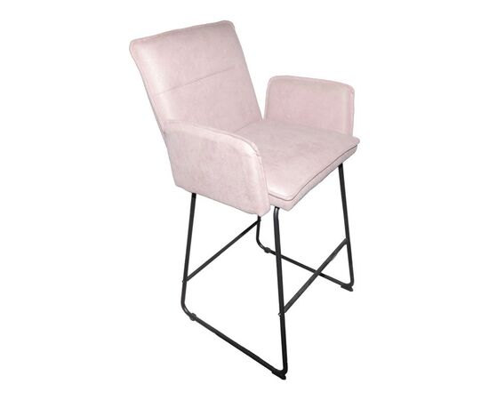 Σκαμπό μπαρ Essential pakoworld ύφασμα σαπιο μήλο-πόδι μαύρο μεταλλικό 57x64.5x107εκ - ΣΚΑΜΠΟ ΜΠΑΡ στο Milonadakis.gr