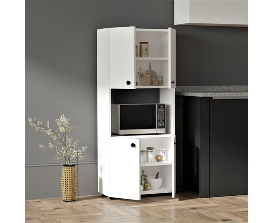 Στήλη Guzel pakoworld σε λευκή απόχρωση 60x31.4x140εκ - ΝΤΟΥΛΑΠΙΑ - ΠΑΠΟΥΤΣΟΘΗΚΕΣ στο Milonadakis.gr