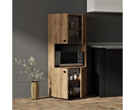 Στήλη Guzel pakoworld σε καρυδί απόχρωση 60x31.4x140εκ - ΝΤΟΥΛΑΠΙΑ - ΠΑΠΟΥΤΣΟΘΗΚΕΣ στο Milonadakis.gr