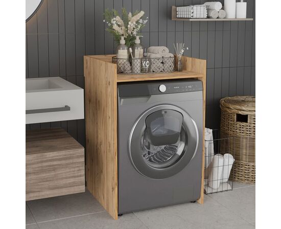 Έπιπλο πλυντηρίου Cuci pakoworld σε oak απόχρωση 60x62x99εκ - ΟΡΓΑΝΩΣΗ ΣΠΙΤΙΟΥ στο Milonadakis.gr