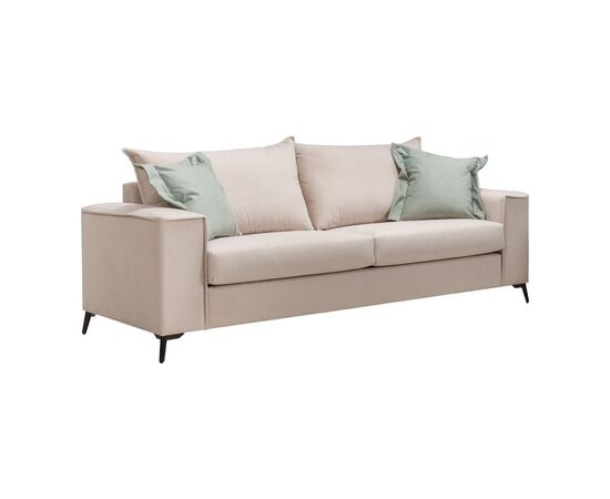 Σετ σαλονιού 2τεμ Verona pakoworld κρεμ ύφασμα με μαξιλάρια σε μέντα απόχρωση - ΚΑΝΑΠΕΔΕΣ-ΣΑΛΟΝΙΑ στο Milonadakis.gr