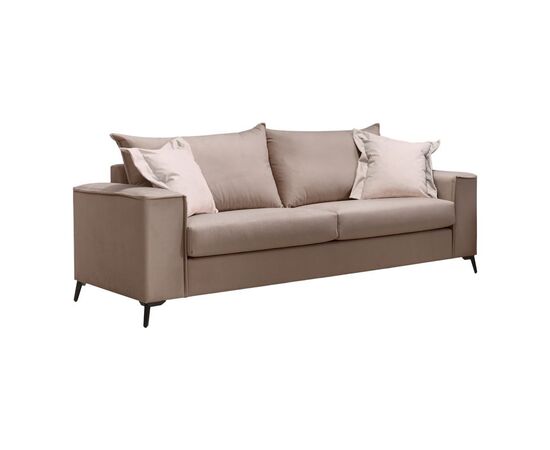 Σετ σαλονιού 2τεμ Verona pakoworld μόκα ύφασμα με μαξιλάρια σε κρεμ απόχρωση - ΚΑΝΑΠΕΔΕΣ-ΣΑΛΟΝΙΑ στο Milonadakis.gr