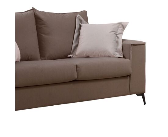 Σετ σαλονιού 2τεμ Verona pakoworld μόκα ύφασμα με μαξιλάρια σε κρεμ απόχρωση - ΚΑΝΑΠΕΔΕΣ-ΣΑΛΟΝΙΑ στο Milonadakis.gr