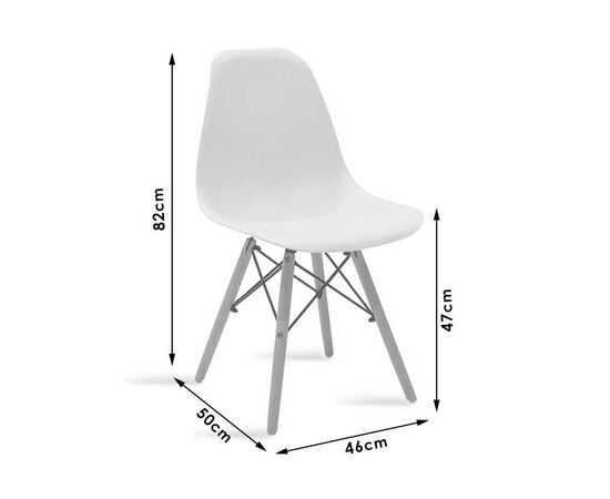 Τραπεζαρία με Καρέκλες Julita λευκό και Τραπέζι Julita λευκό Φ80x73εκ  Σετ 3τεμ - ΤΡΑΠΕΖΑΡΙΕΣ στο Milonadakis.gr