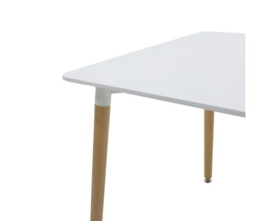 Τραπεζαρία με Καρέκλες Gaston λευκό και Τραπέζι Natali λευκό 120x80x76εκ Σετ 5τεμ - ΤΡΑΠΕΖΑΡΙΕΣ στο Milonadakis.gr