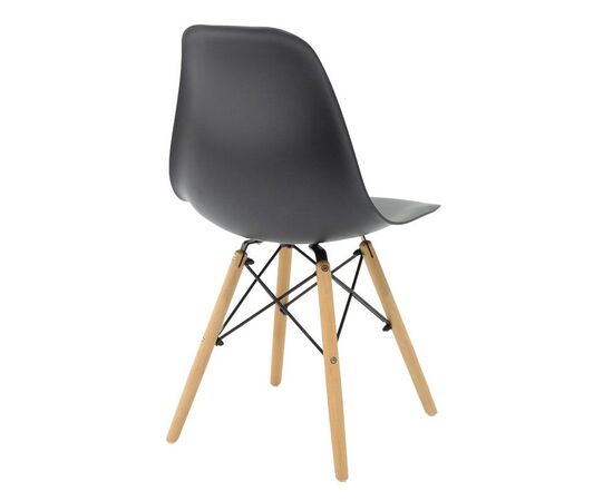 Τραπεζαρία με Καρέκλες Julita μαύρο και Τραπέζι Zeryin oak 110x70x75εκ Σετ 5τεμ - ΤΡΑΠΕΖΑΡΙΕΣ στο Milonadakis.gr