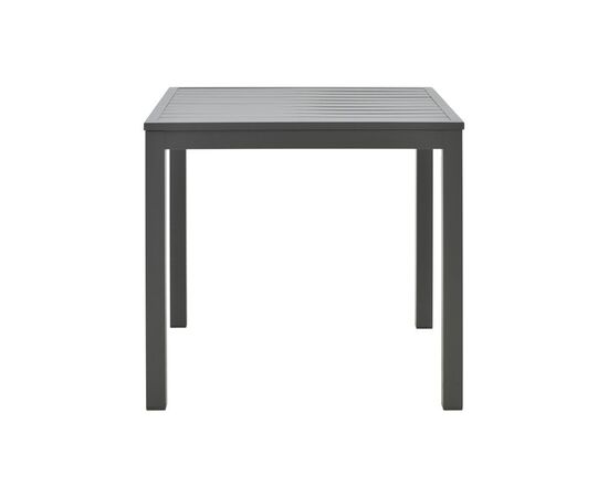 Τραπεζάκι παραλίας Kliton pakoworld αλουμίνιο σε ανθρακί απόχρωση 45x45x41εκ - ΤΡΑΠΕΖΙΑ ΕΞ. ΧΩΡΟΥ στο Milonadakis.gr
