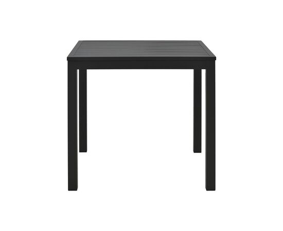Τραπεζάκι παραλίας Kliton pakoworld αλουμίνιο σε μαύρη απόχρωση 45x45x41εκ - ΤΡΑΠΕΖΙΑ ΕΞ. ΧΩΡΟΥ στο Milonadakis.gr
