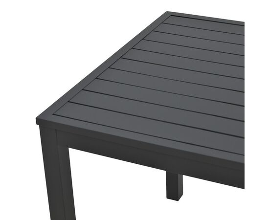 Τραπεζάκι παραλίας Kliton pakoworld αλουμίνιο σε μαύρη απόχρωση 45x45x41εκ - ΤΡΑΠΕΖΙΑ ΕΞ. ΧΩΡΟΥ στο Milonadakis.gr